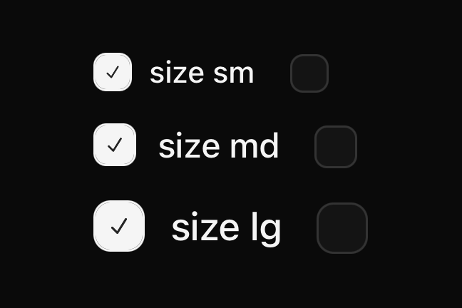 Sizes