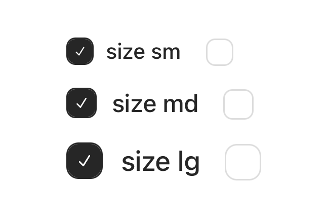 Sizes