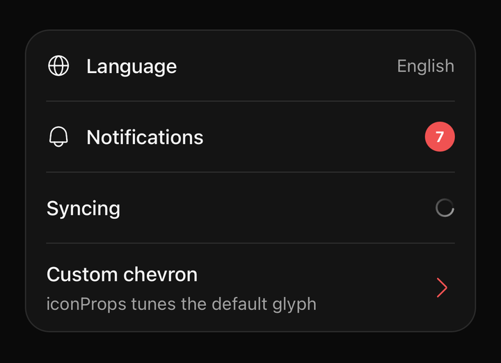 Custom suffix