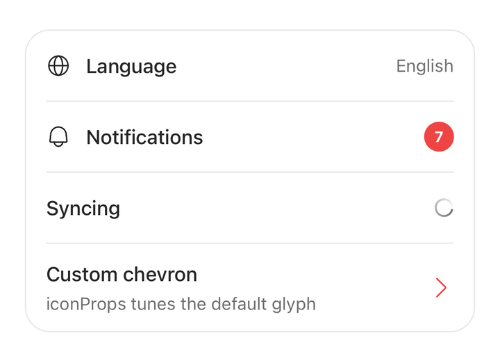Custom suffix