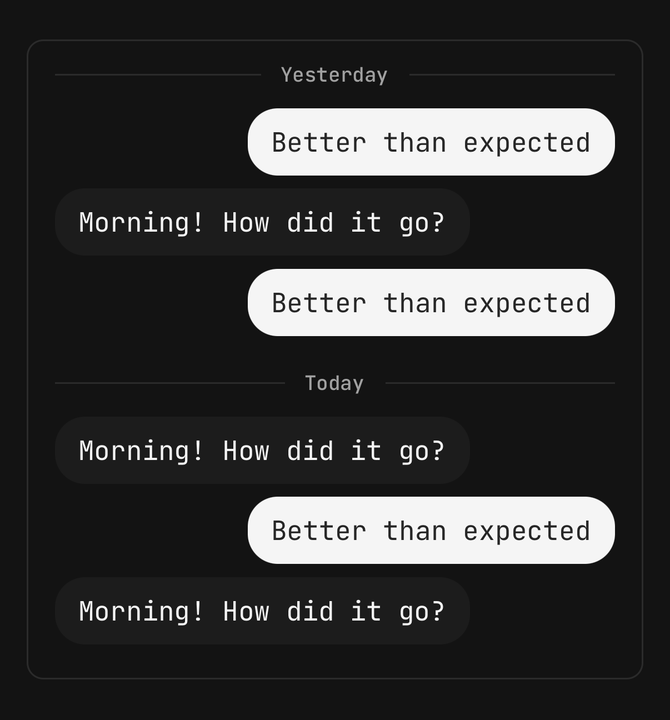 Day separators