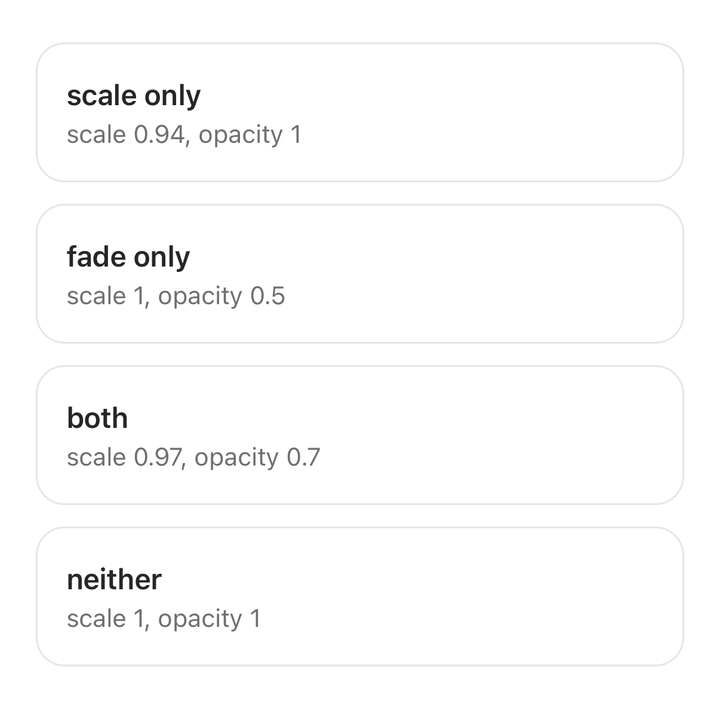 Explicit values