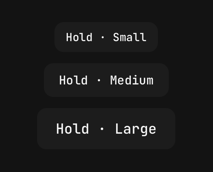 Sizes