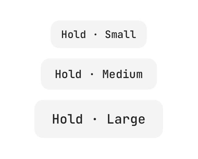 Sizes