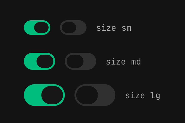 Sizes